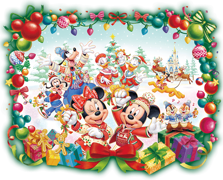 ダウンロード キャラクター ディズニー クリスマス イラスト