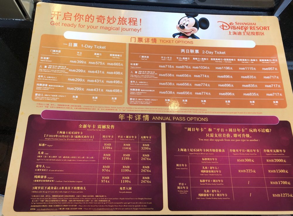 上海ディズニーランド Shdl チケットの種類や購入方法 日本とは違うファストパスの取り方など攻略ガイド ページ 2 毎日ディズニーランド